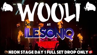 WOOLI 🦣 AT ÎLESONIQ 2024 FULL SET DROP ONLY  DAY ONE 4K FULL HD [upl. by Suhploda]