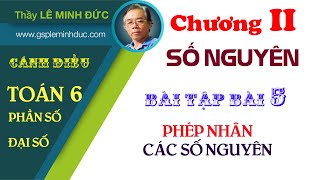 Bài Tập Bài 5  Phép Nhân Các số nguyên [upl. by Amihsat499]