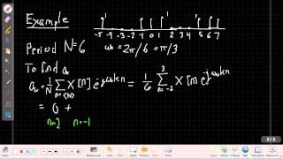 Discrete Time Fourier Series Example [upl. by Yebba]