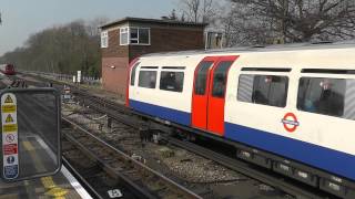 Piccadilly Line 1973TS 162 Arriving Rayners Lane [upl. by Ennybor]