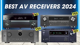 Best AV Receivers 2024 what I WISH I knew earlier… [upl. by Cutter]