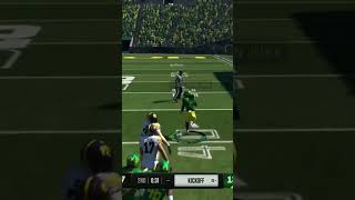 They couldn’t stop me 😂😂😂 collegefootball collegefootball25 gaming football collegegame [upl. by Inimak]