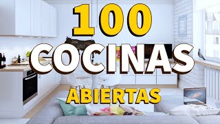 100 COCINAS ABIERTAS al SALON💜 TENDENCIAS 2023  DISEÑOS MODERNOS e INCREÍBLES para RENOVAR tu CASA [upl. by Oibaf316]