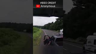 Road Rager Gets Poetic Instant Karma  Brake Check Gone Wrong [upl. by Eigroeg]