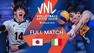 🇯🇵 JPN vs 🇮🇹 ITA  Full Match  Mens VNL 2022 [upl. by Sugden]