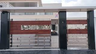 Automated Stainless Steel Designer Gate  Bidar Karnataka [upl. by Tay]