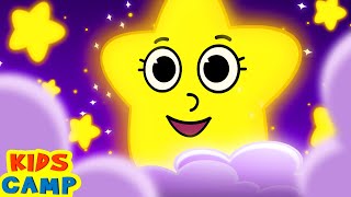 Twinkle Twinkle Little Star  KidsCamp Nursery Rhymes amp Kids Songs Collection [upl. by Eadnus]