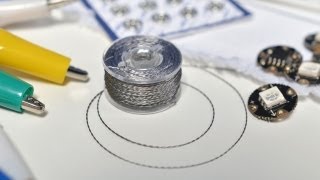 Conductive Thread  10 Tips [upl. by Trude]