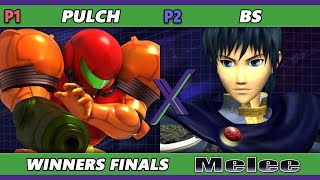 SX 560 WINNERS FINALS  Pulch Samus Vs BS Marth Smash Melee  SSBM [upl. by Nwhas924]