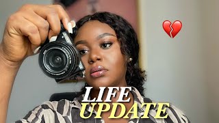 LIFE UPDATE BROKEN RELATIONSHIPS 💔  NEW CAREER PATH  LEAVING YOUTUBE  I MOVED AGAIN amp MORE [upl. by Cissy]