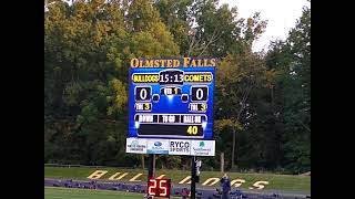 Friday Night Football Amherst at Olmsted Falls 2020 [upl. by Essilem]