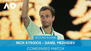 Nick Kyrgios v Daniil Medvedev Condensed Match 2R  Australian Open 2022 [upl. by Orimlede]