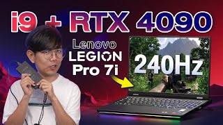 รีวิว Lenovo Legion Pro 7i โน๊ตบุ๊คสเปคท๊อปสุด i9 14900HX  RTX 4090 พร้อมแรม 32 GB [upl. by Star294]