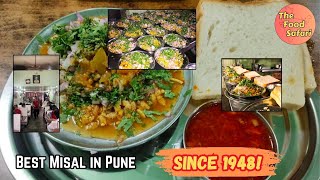 Serving Misal Pav since 1948 Best Misal Pav in Pune [upl. by Nabi]