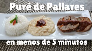 Puré de pallares en menos de 5 minutos [upl. by Gradeigh]