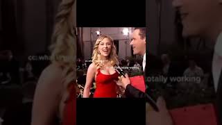 Harami Reporter touching Scarlett johansson Stan bbs [upl. by Aicert]