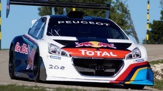 Sébastien Loeb 208 T16 Pikes Peak TEST MontVentoux 2013 hightlights HD [upl. by Linzer17]