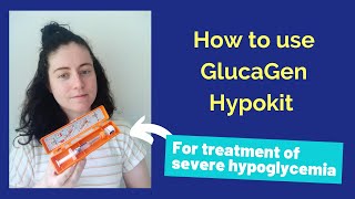 Type 1 Diabetic demonstrates GlucaGen Hypokit  Severe Hypoglycaemia [upl. by Elrae]