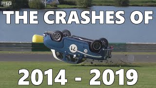 The Crashes of 2014  2019  Highlights  UK Motorsport Action [upl. by Zaraf]