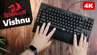 Bežična mehanička tastatura Redragon Vishnu K596 RGB  REVIEW 4K [upl. by Amak816]