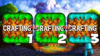 Crafting and Building 1 VS Crafting And Building 2 VS Crafting and Building 3 [upl. by Nate]