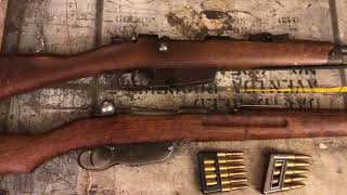 Mannlicher M1895 vs Carcano 1891 World War 1 Alpine Front [upl. by Derward]