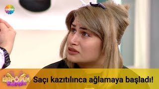 Saçı kazıtılınca ağlamaya başladı [upl. by Jelene]