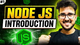 Intoduction to Nodejs amp Learn basics of javascript  Backend development tutorial [upl. by Aicenat696]