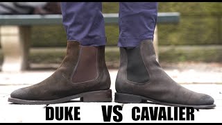 Double Review Thursdays Chelsea Boots Duke vs Cavalier [upl. by Hungarian]