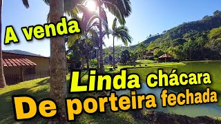 CHÁCARA A VENDA de porteira fechada [upl. by Frankie]