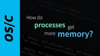 How processes get more memory mmap brk [upl. by Nrev]