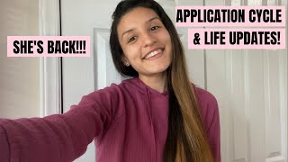 SHES BACK  Medical School Application Cycle Interviews AMCAS Deadlines amp Life Updates [upl. by Lou483]