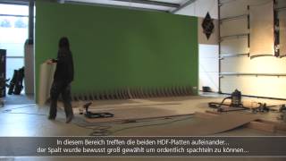 Bauanleitung Hohlkehle fürs Fotostudio [upl. by Elehcir755]