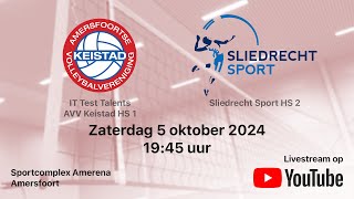 AVV Keistad HS 1  Sliedrecht Sport HS 2 Volleybal Heren Superdivisie [upl. by Freud]