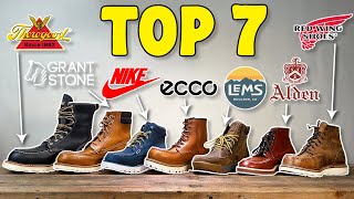 Top 7 moc toe boots ranked best to worst [upl. by Arakaj]