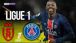 Stade Reims vs PSG  Ligue 1 HIGHLIGHTS  092124  beIN SPORTS USA [upl. by Melessa]