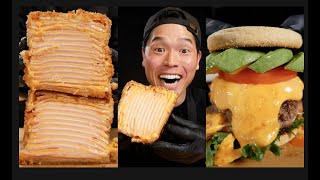 Best of Cheese Foods 🧀  MUKBANG  COOKING  ASMR 8 [upl. by Aleck952]