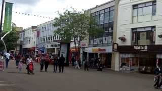 Town Centre and Shops Northampton [upl. by Omrellug]