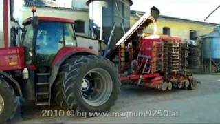 CASEIH Magnum310 amp VÄDERSTAD Rapid bei der Herbstaussaat 2010 [upl. by Accebar50]