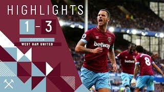 HIGHLIGHTS  EVERTON 1  3 WEST HAM UNITED  YARMOLENKO DOUBLE amp ARNAUTOVIC SEALED THE WIN [upl. by Ahsian480]