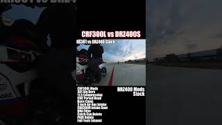 CRF300L vs DRZ400 Big Bore [upl. by Aicerg]