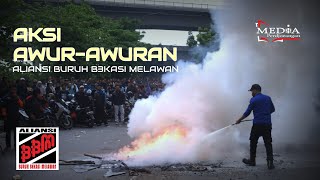 231123  AKSI UPAH 2024 ALIANSI BURUH BEKASI MELAWAN [upl. by Glennie]