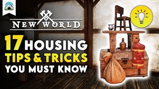 17 Housing Tips You Must Know  Guide  New World [upl. by Htederem]