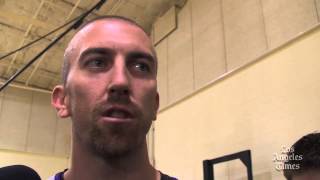 Steve Blake discusses his 25000 fine for his verbal altercation with a fan [upl. by Tomkins]