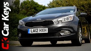 Kia Ceed Sportswagon 2013 review  Car Keys [upl. by Clim222]