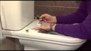 How to replace a Sottini Reprise toilet seat [upl. by Asia]