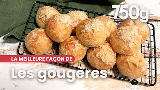 La meilleure façon de réussir les gougères  750g [upl. by Erodeht]