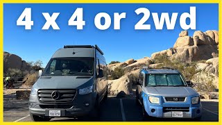 Sprinter Van Test Drive  Do you need 4 x 4 [upl. by Ifen]