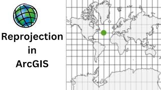 How to change coordinate system in ArcGIS   Reprojection  From GCS to UTM [upl. by Katlin]