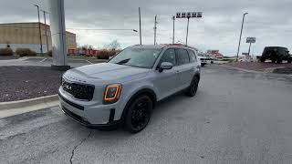 2022 KIA TELLURIDE SX PRESTIGE NIGHTFALL IN WOLF GRAY WITH DUNE BROWN [upl. by Nuahsal]